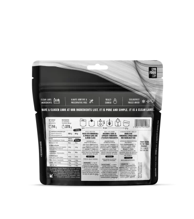 Фарфале с горгонзола и спаначен сос LYO Farfalle with Gorgonzola and Spinach Sauce 370g